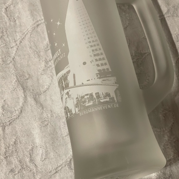 Ritzenhoff Tall Beer Stein , set of 2 glass mugs - Picture 5 of 5